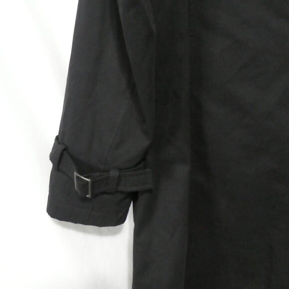 UD - UTEX DESIGN | XL - extra large | Classic Black Snap Button Coat - Picture 12 of 16